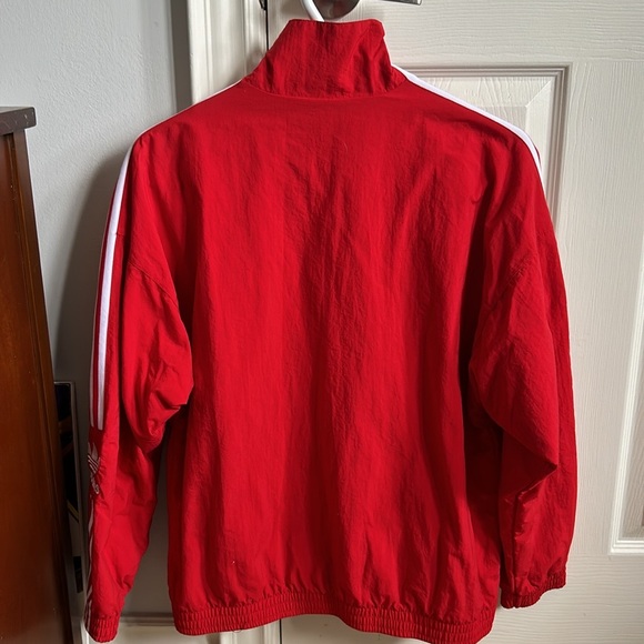Adidas Red Track Jacket - Picture 2 of 4